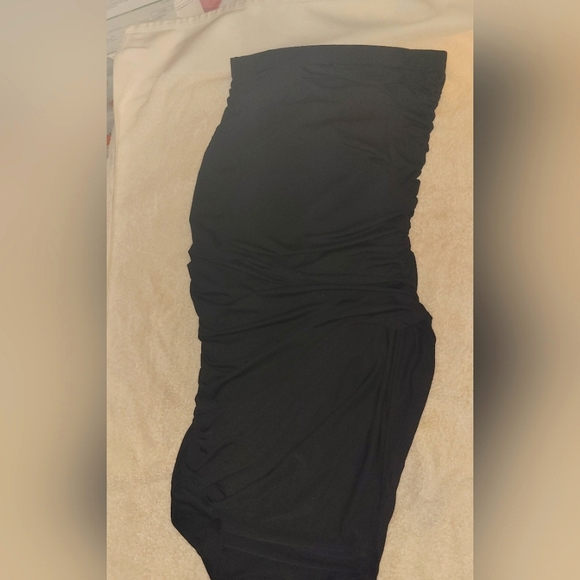 Ruched bodycon black Dress/skirt from Shein - Picture 1 of 2